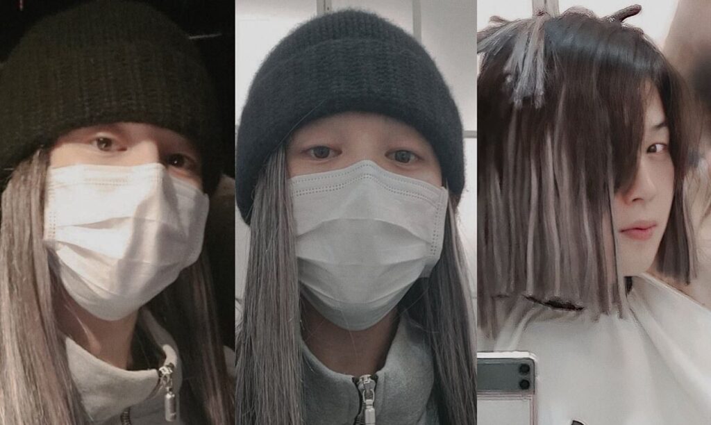 BTS' Jimin shares pics with really long hair and breaks the internet