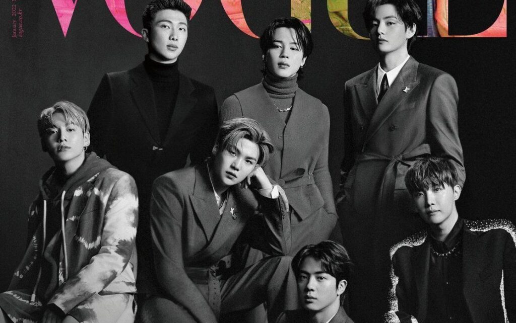 BTS occupies 100 pages of Vogue Korea special edition