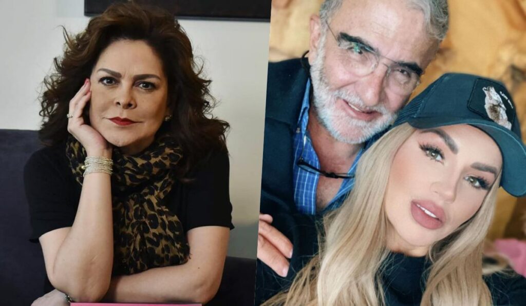 Mara Castañeda interviews the girlfriend of her ex-husband Vicente Fernández Jr.