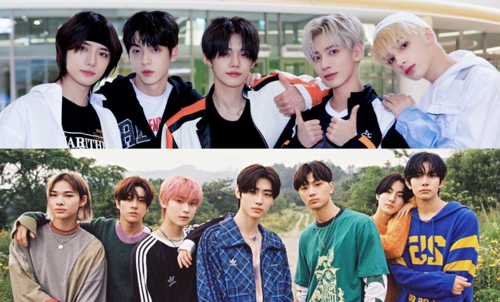 TXT and ENHYPEN collaborate on performance honoring Legends of K-POP