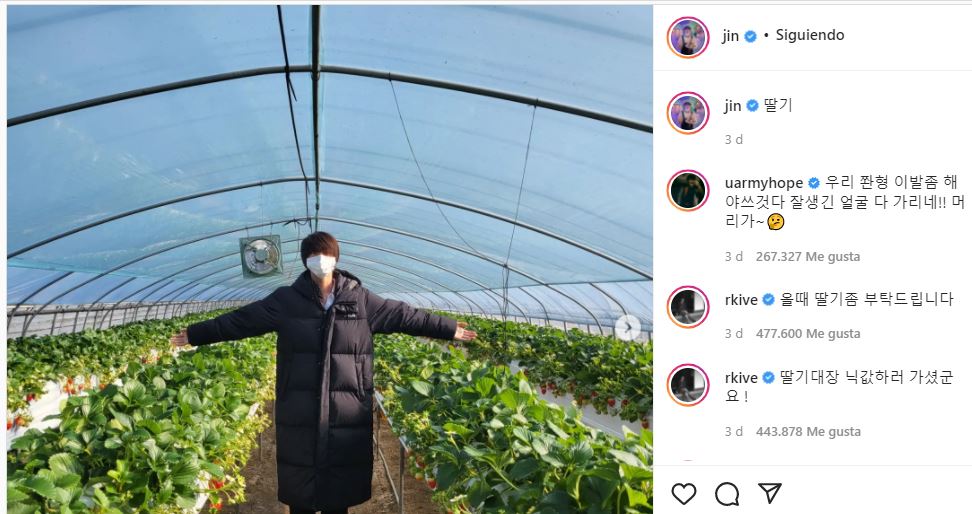 BTS' Jin and J-Hope have a heartwarming reunion after being separated by the quarantine of COVID-19