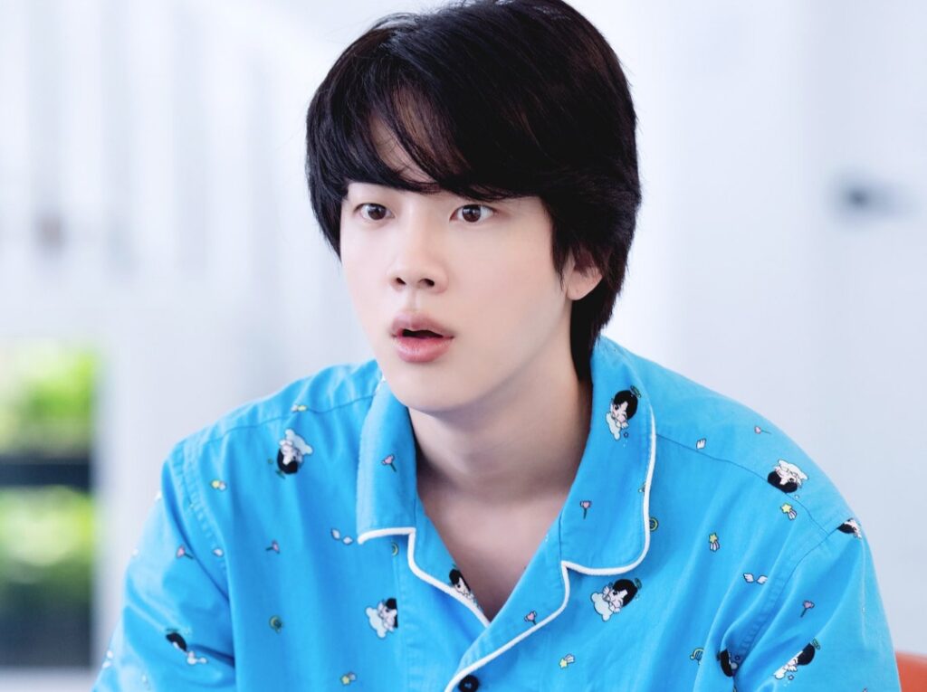BTS 'Jin launches pajama collection and group members model it