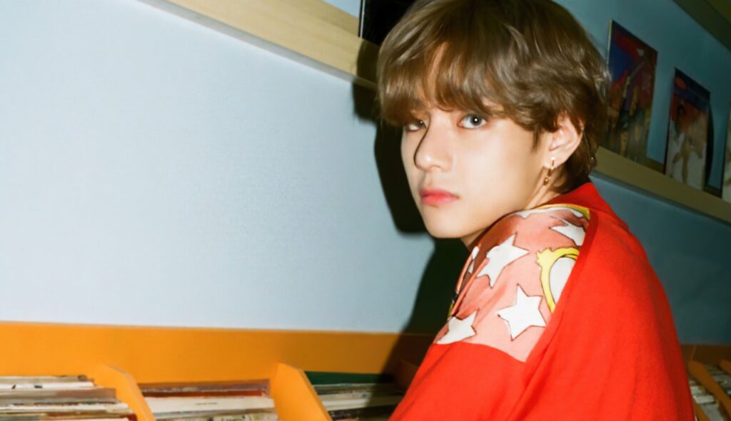 BTS' V has a crush and she interacted with him, Discover who she is