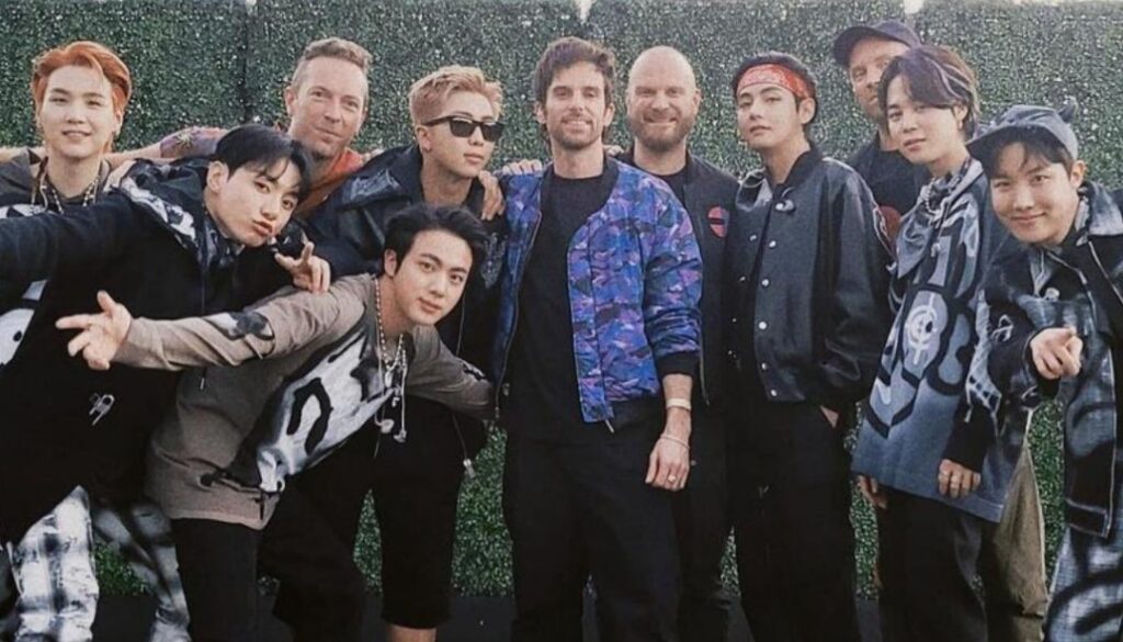Chris Martin talks about how his association with BTS came about
