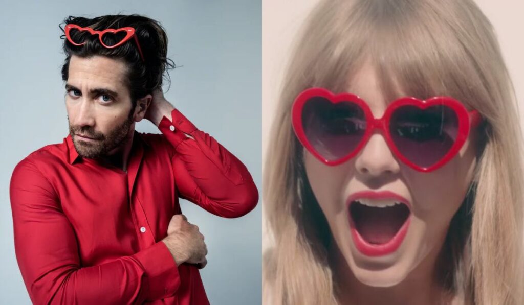 Jake Gyllenhaal remembers Taylor Swift with "Red" photoshoot