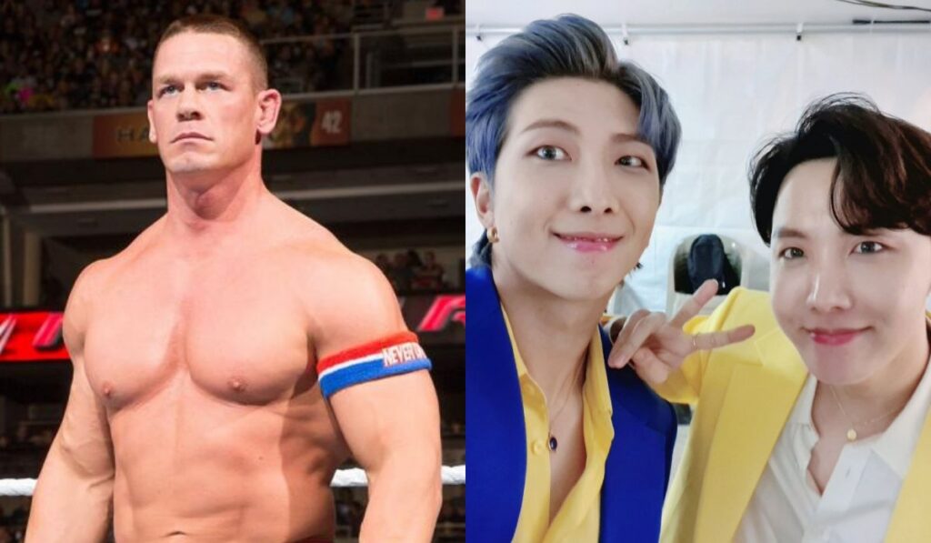 John Cena shows love again for his two BTS biases. Do you know who they are?