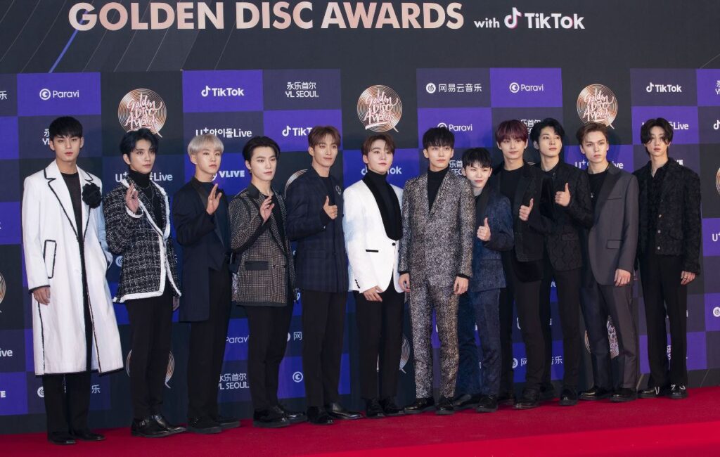 SEVENTEEN literally broke the stage after accidental malfunction at the Golden Disc Awards