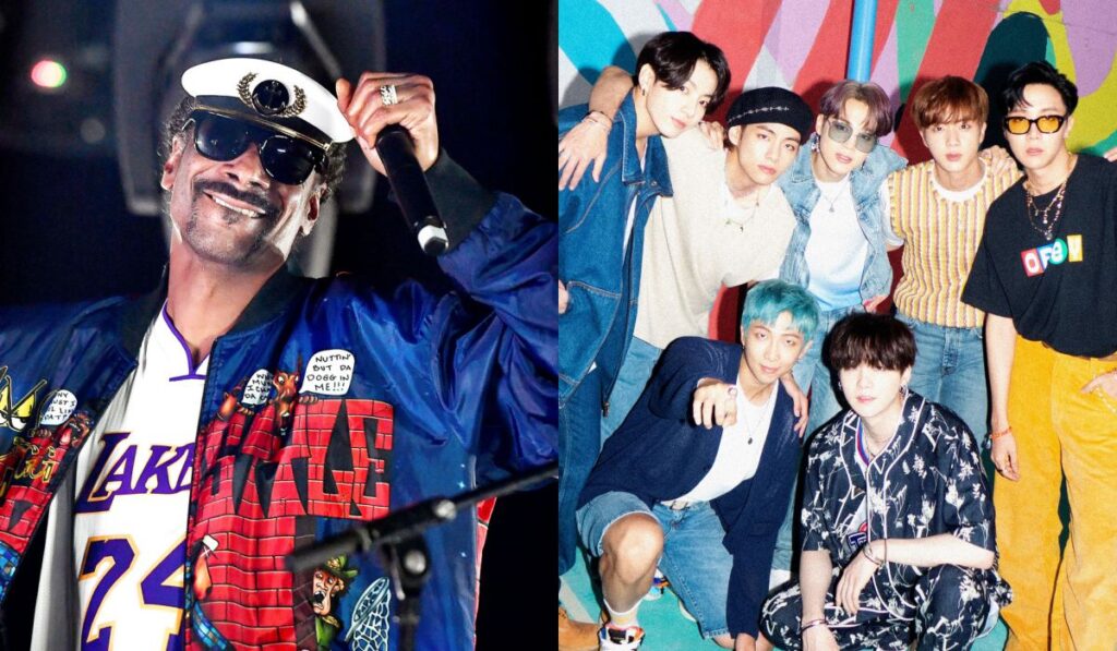 Snoop Dogg reveals that he will be collaborating with BTS