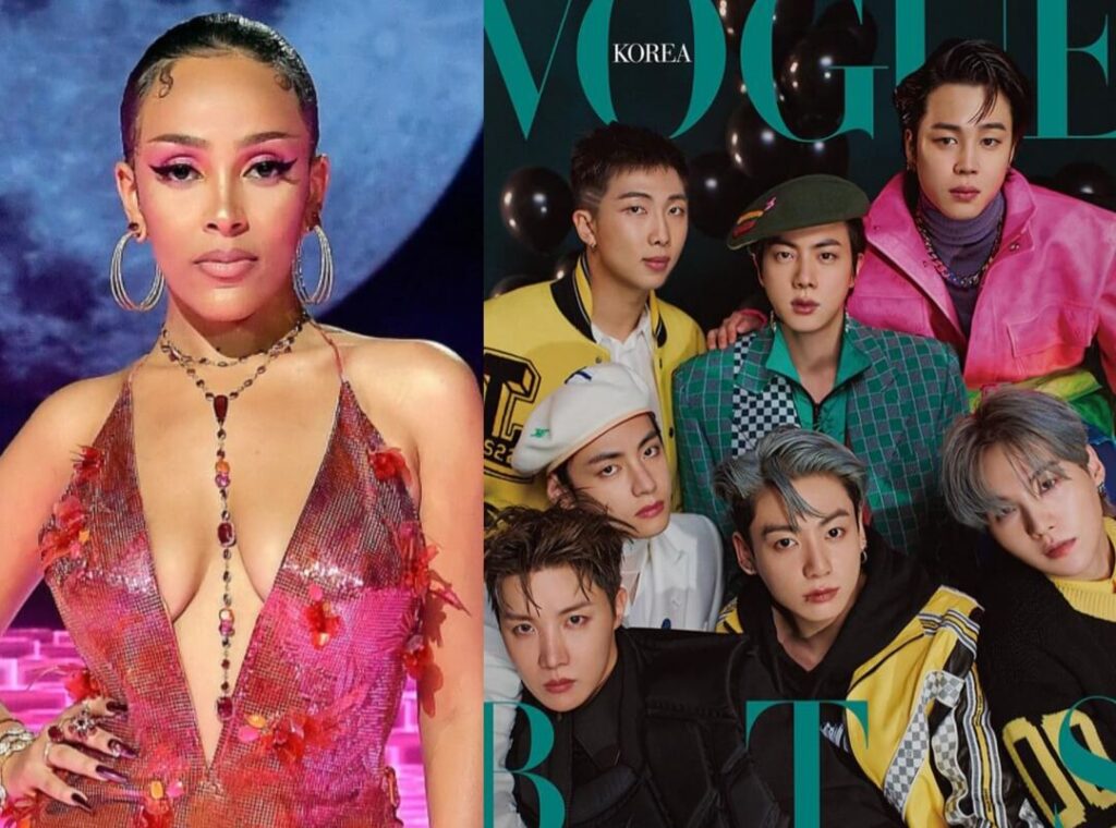 BTS and Doja Cat will have a collaboration? Find out what the singer replied