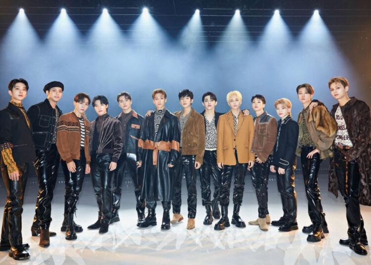 SEVENTEEN among the top 10 bestselling artists of 2021 worldwide