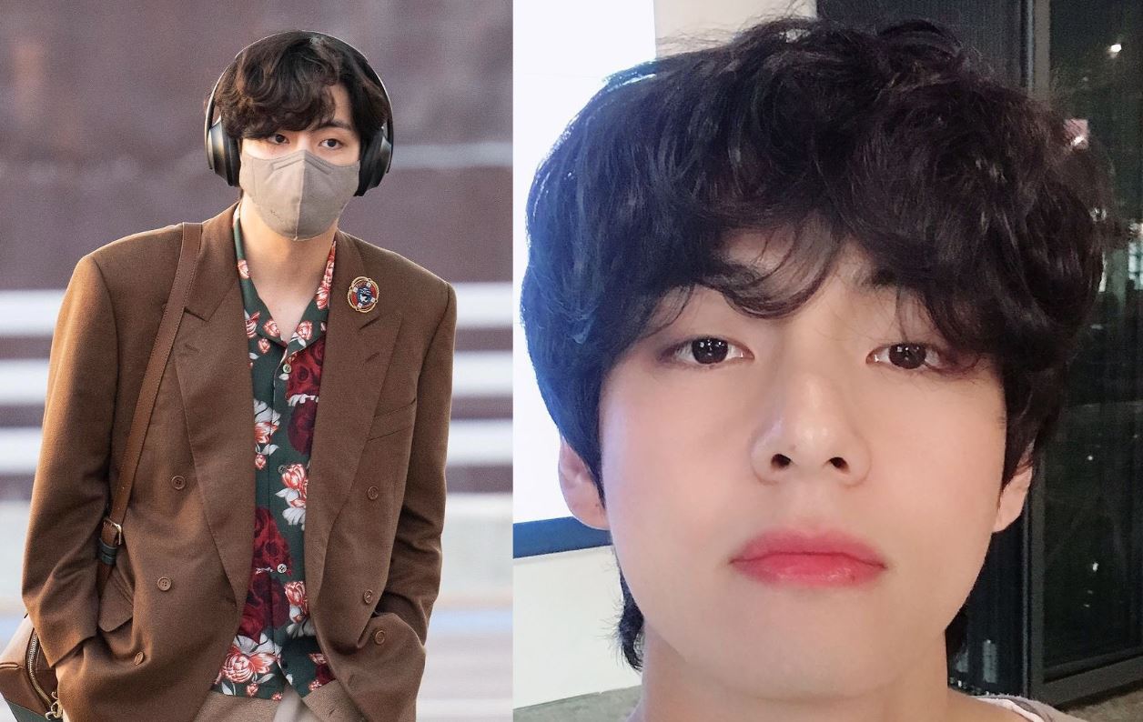 BTS's V (Kim Taehyung) turns heads at the airport with his