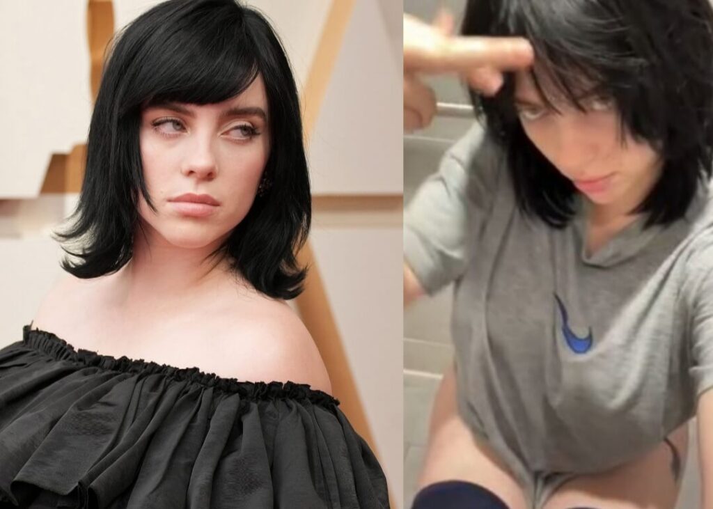 Billie Eilish responds from the toilet to being called 'worst dressed' at Oscars