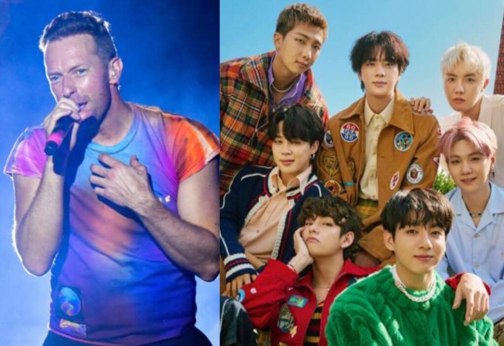 Chris Martin bets on BTS in the category they share at the 2022 Grammys