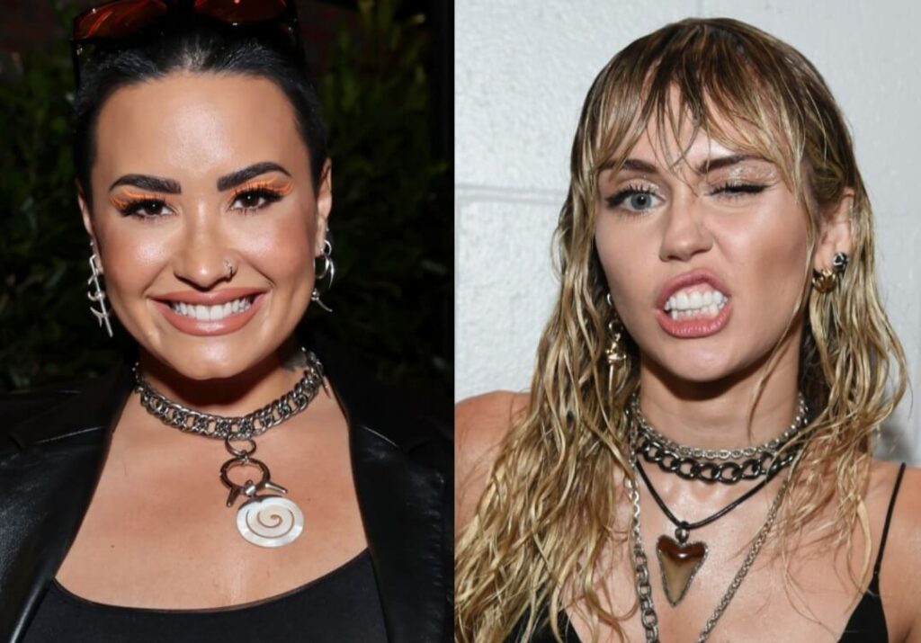 Demi Lovato responds to Miley Cyrus collaboration rumors Demi Lovato responds to Miley Cyrus collaboration rumors