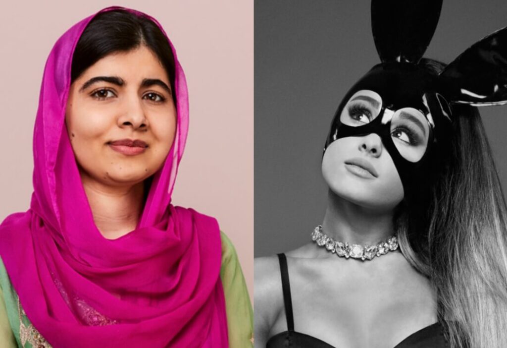 Nobel winner Malala Yousafzai praises female empowerment song by Ariana Grande
