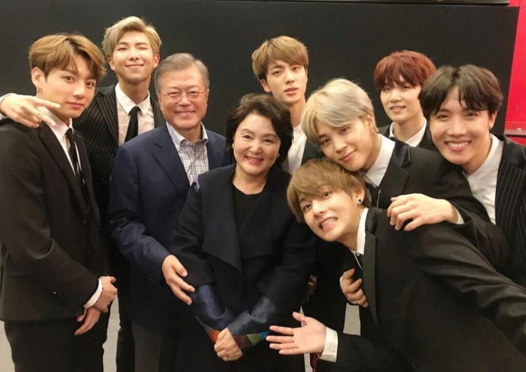 South Korean President mentions BTS in recent speech