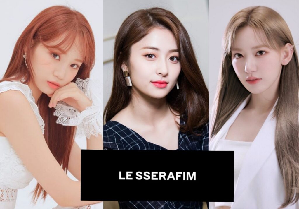 What does HYBE's new group name 'LE SSERAFIM' mean?
