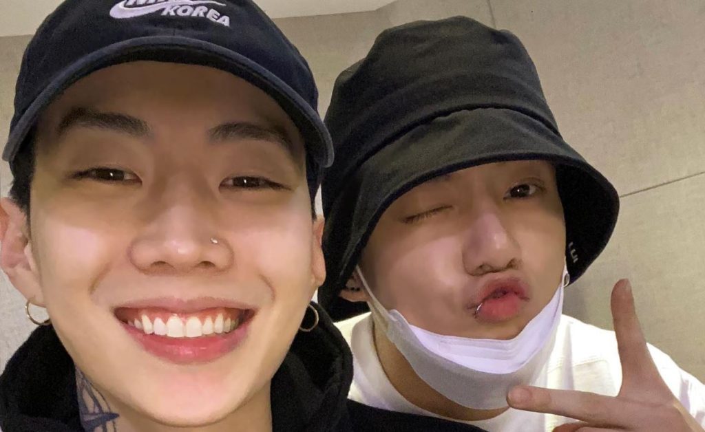 BTS' Jungkook and Jay Park are bromancing in cute selfies together