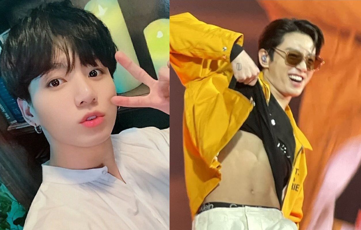 BTS' Jungkook takes shirt off at Las Vegas concert and shows it all