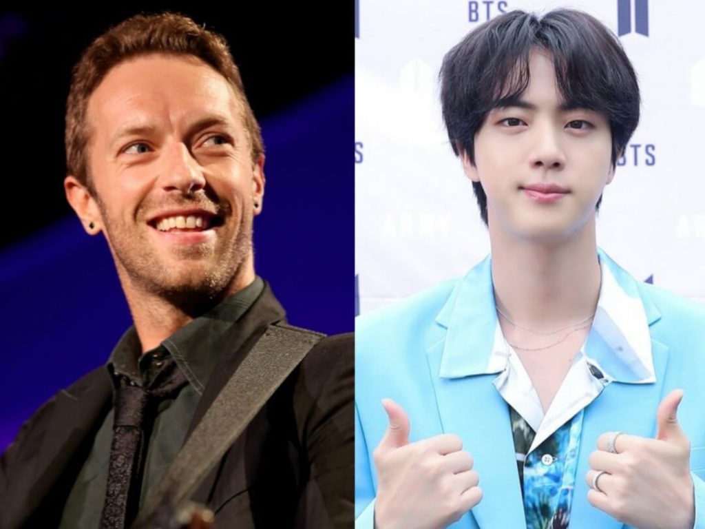 Chris Martin explains why he gave to BTS' Jin his guitar(02)