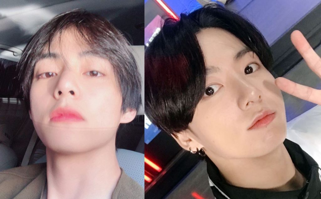 BTS: V takes off his shirt in front of Jungkook and it was all caught on video