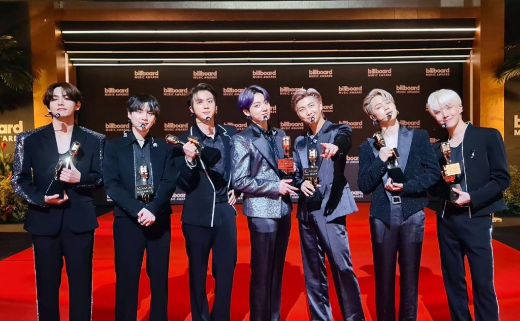 BTS won't be attending the 2022 Billboard Music Awards in the United States