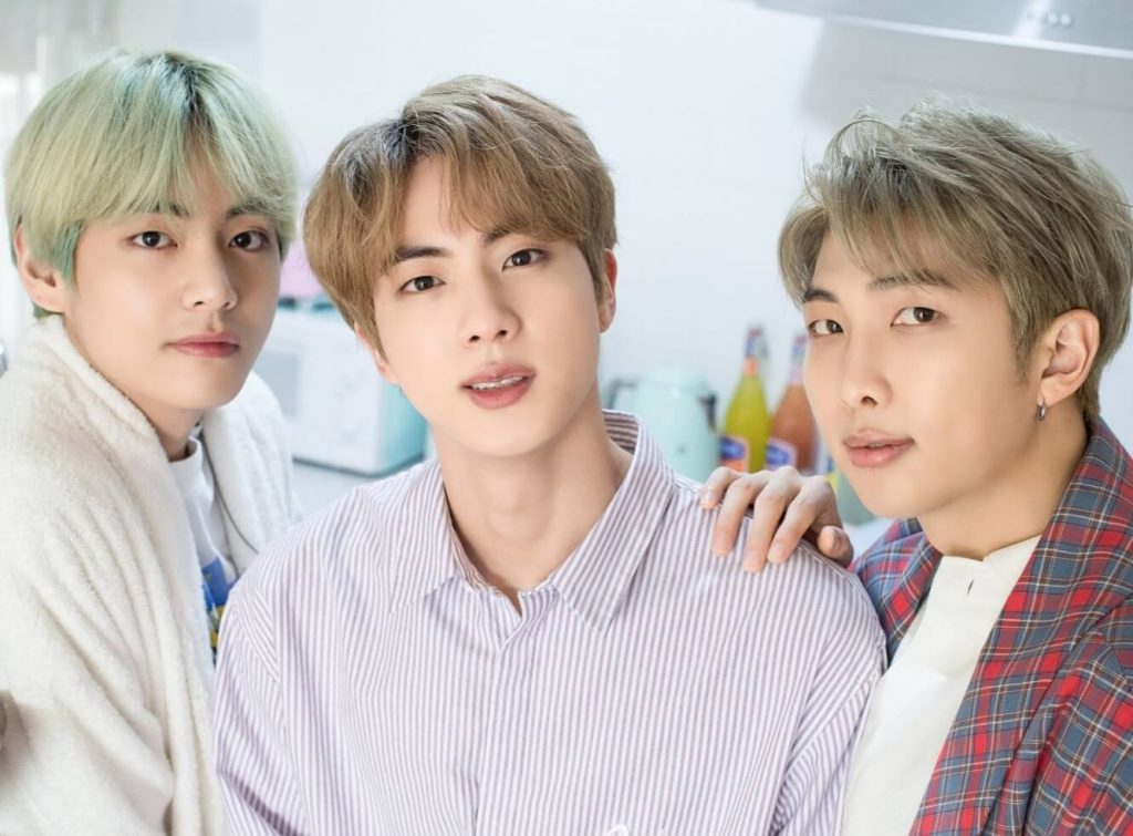 BTS' Jin, RM, and Taehyung share anecdotes from the beginning of their careers
