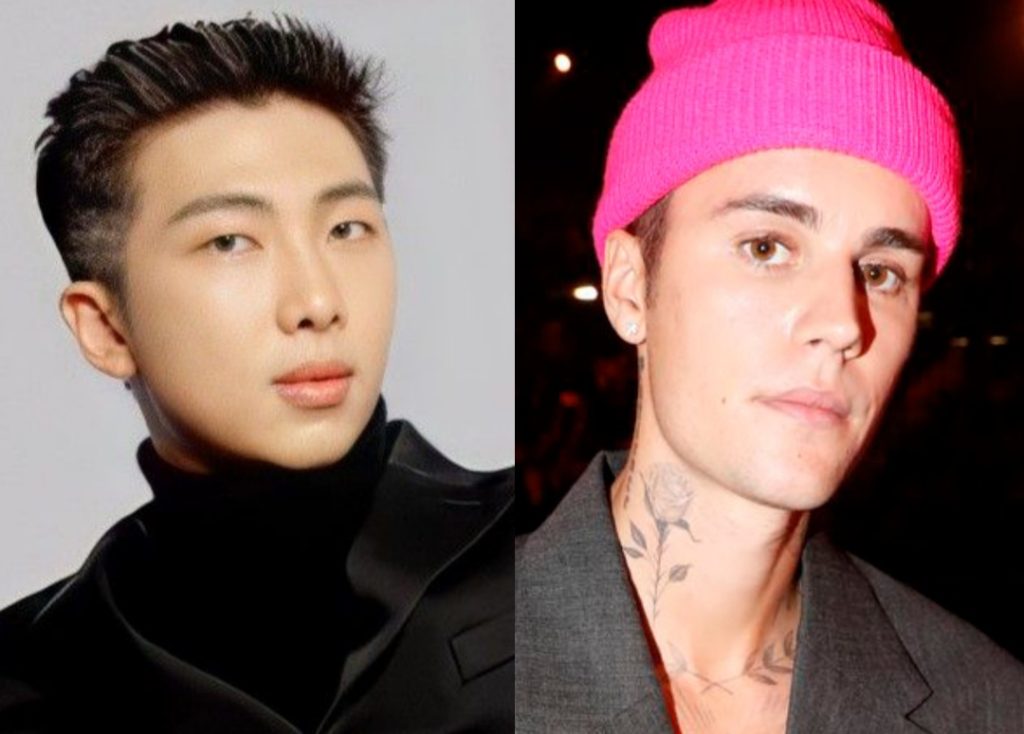 Could RM and Justin Bieber launch a collaboration soon? Check the hints
