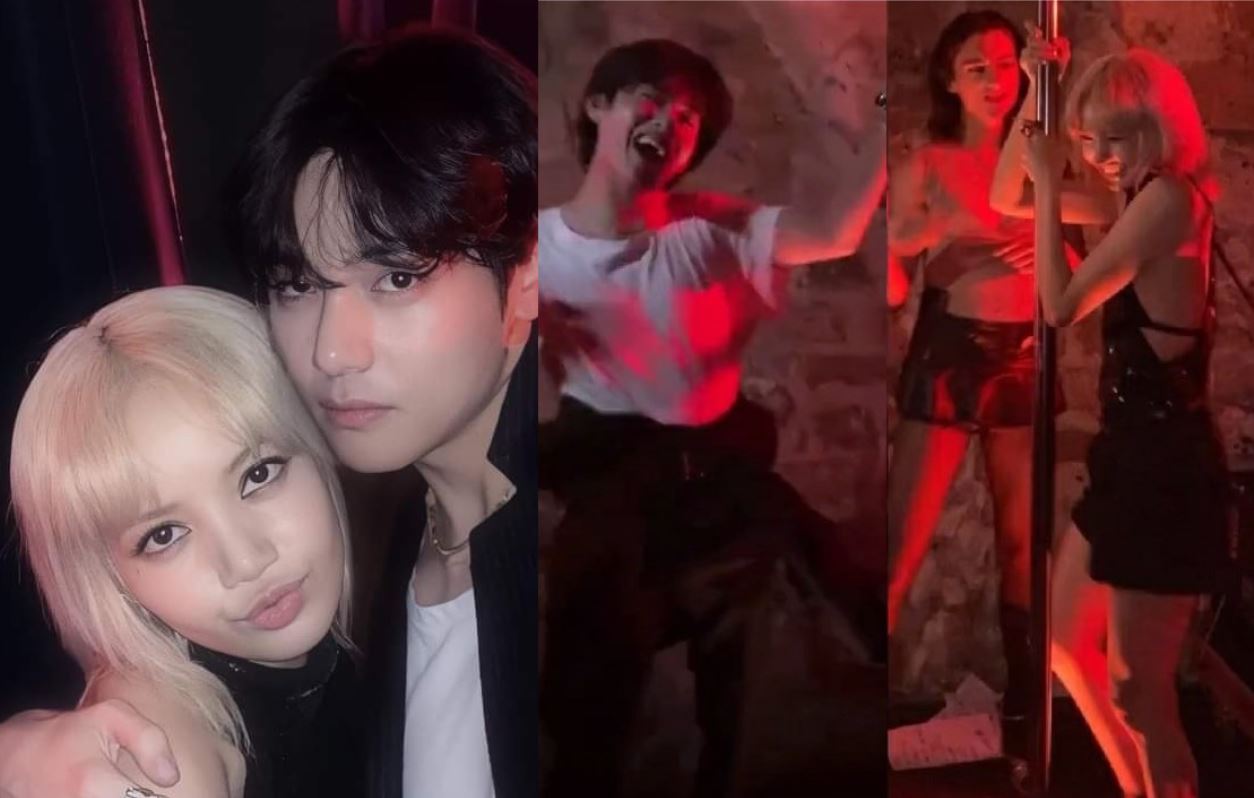 BTS' V and BLACKPINK's Lisa are caught having fun at a gay bar in Paris