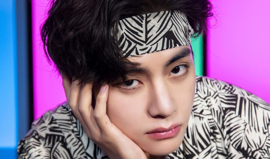 BTS' V poses shirtless at backstage showing off his toned body