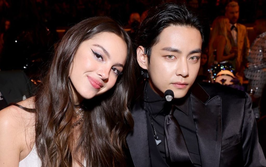 BTS' V talks about the tension he had with Olivia Rodrigo at the GRAMMYs