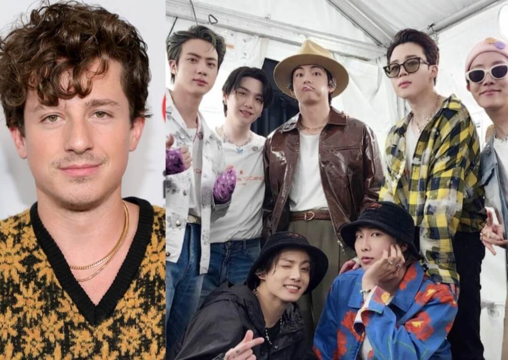 Charlie Puth accidentally confirms collaboration with BTS