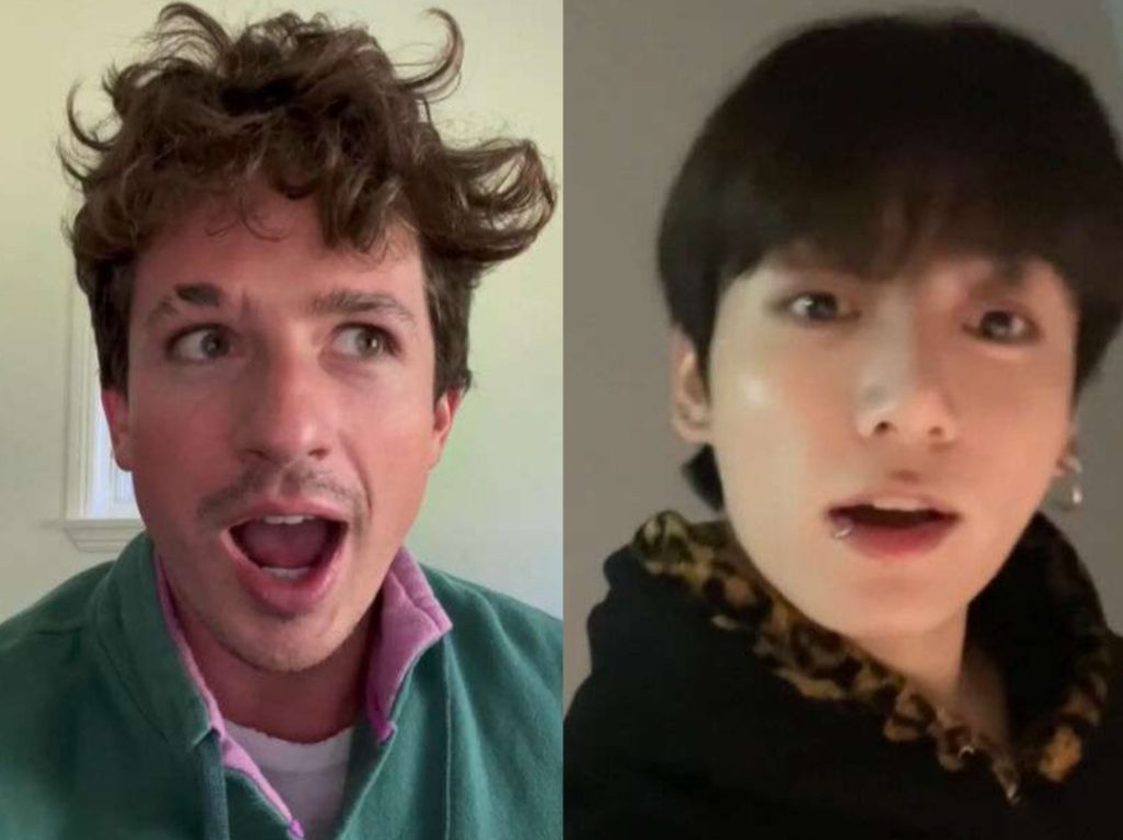 Charlie Puth shares video with BTS' Jungkook in the production of their collaboration single