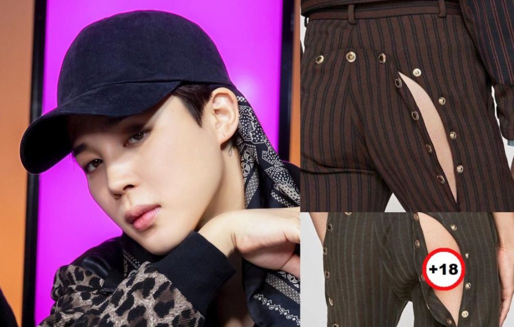 The +18-rated pants that Jimin wore during a performance with BTS