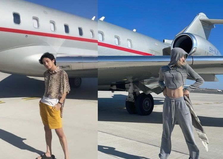 Lisa de BLACKPINK y V de BTS acaban con la guerra entre fanes en un icónico viaje juntos