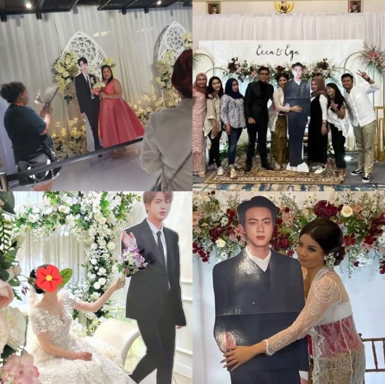 BTS An American fan married Kim Seokjin and went viral on social media 2