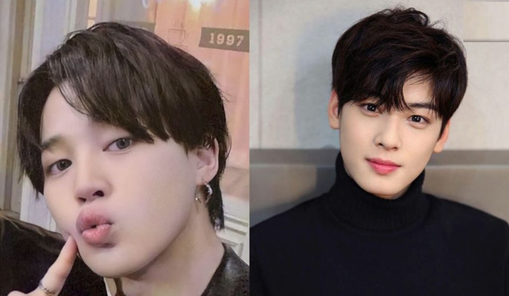 BTS' Jimin and Cha Eun Woo show their friendship by having fun together at exclusive party