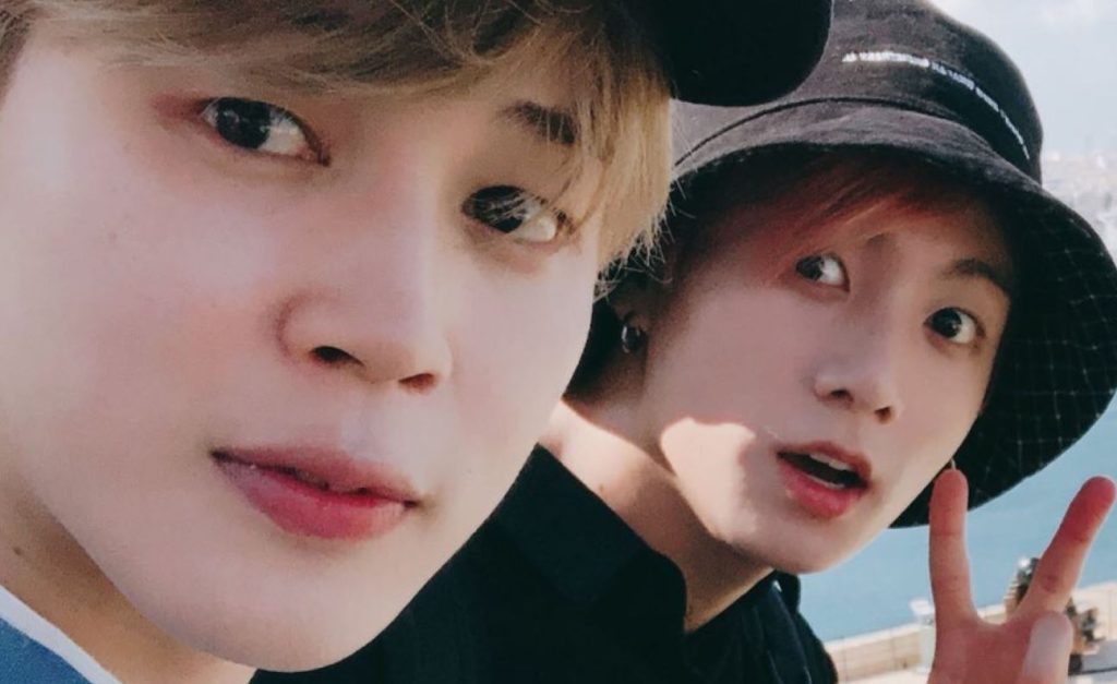 BTS' Jimin and Jungkook challenge each other in a match to see who is the strongest