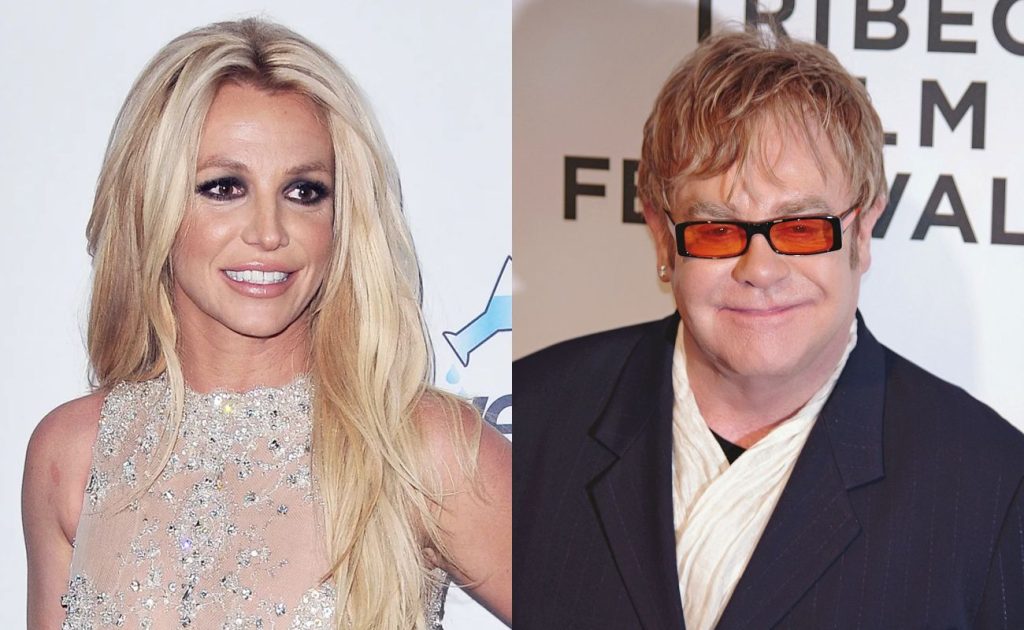 Britney Spears prepares a duet with Elton John as a return to music, says Page Six
