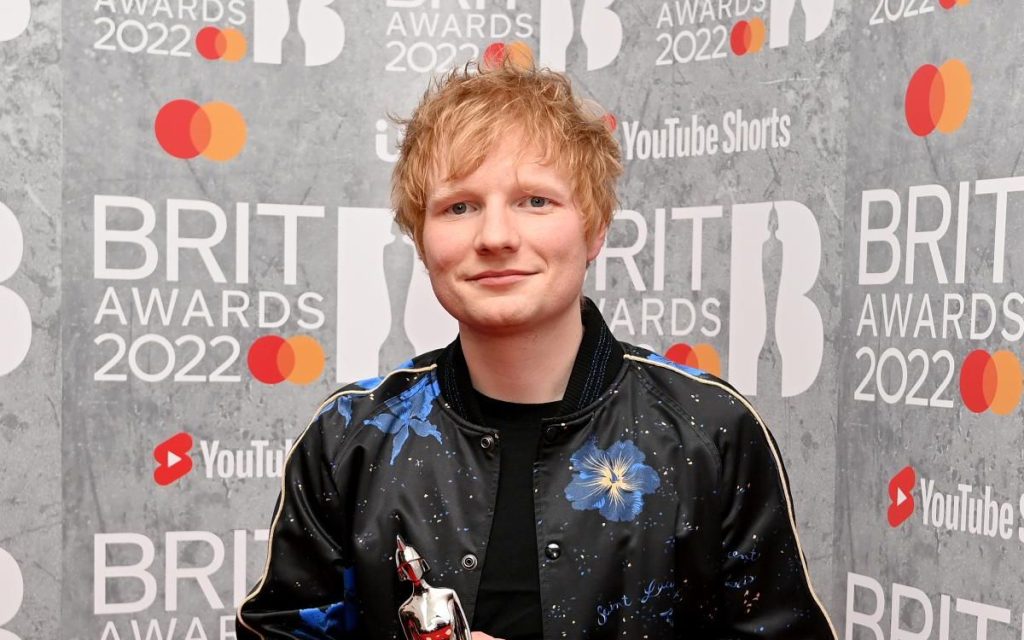 Ed Sheeran becomes the first artist with 100 million followers on Spotify