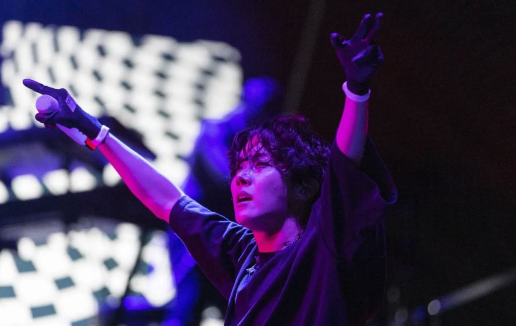 BTS' J-Hope caused a furor at Lollapalooza with impressive talent and stunning visuals