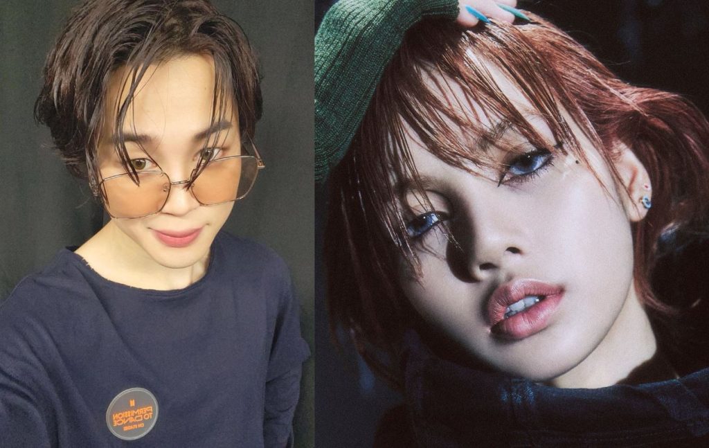 BTS' Jimin and BLACKPINK's Lisa appear together and thrill their fans