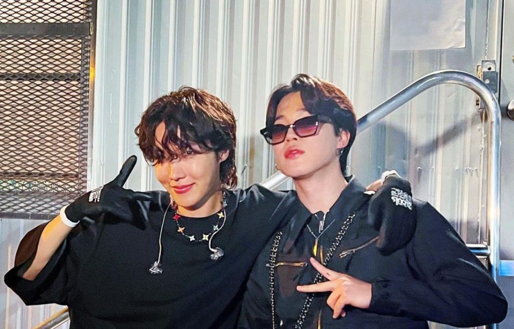 BTS' Jimin and J-Hope have the time of their lives partying in the United States