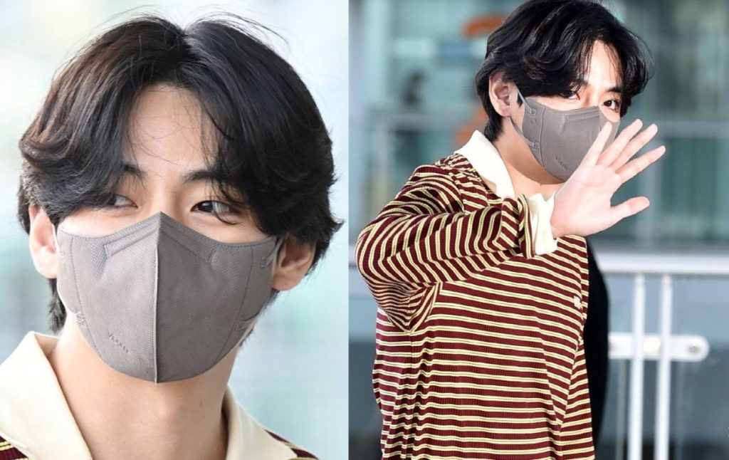 BTS' V travels to New York, United States to officially start his solo schedule