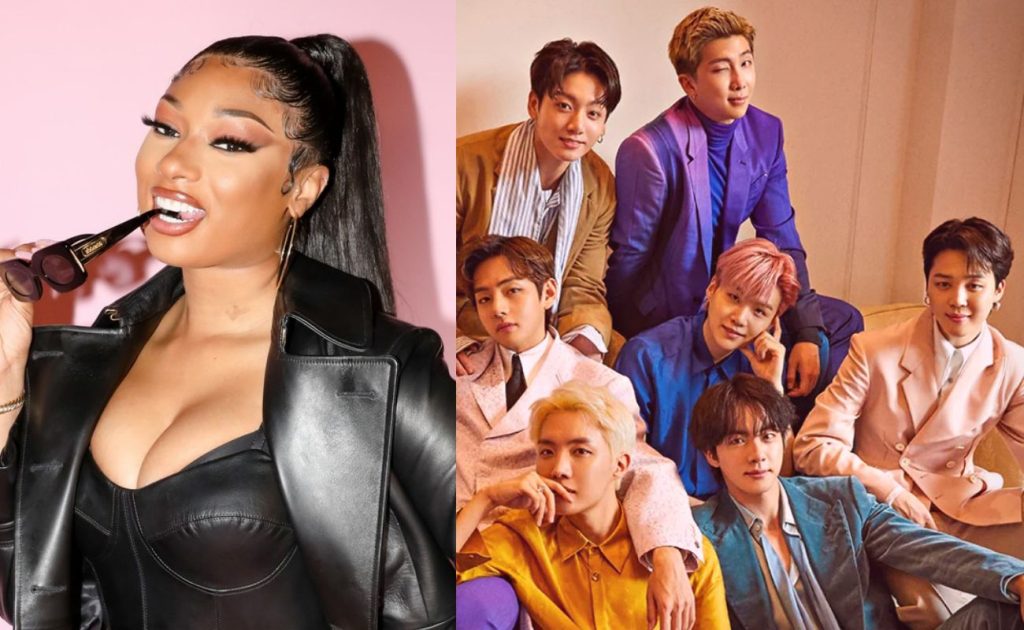 Megan Thee Stallion and BTS could be preparing a second collaboration