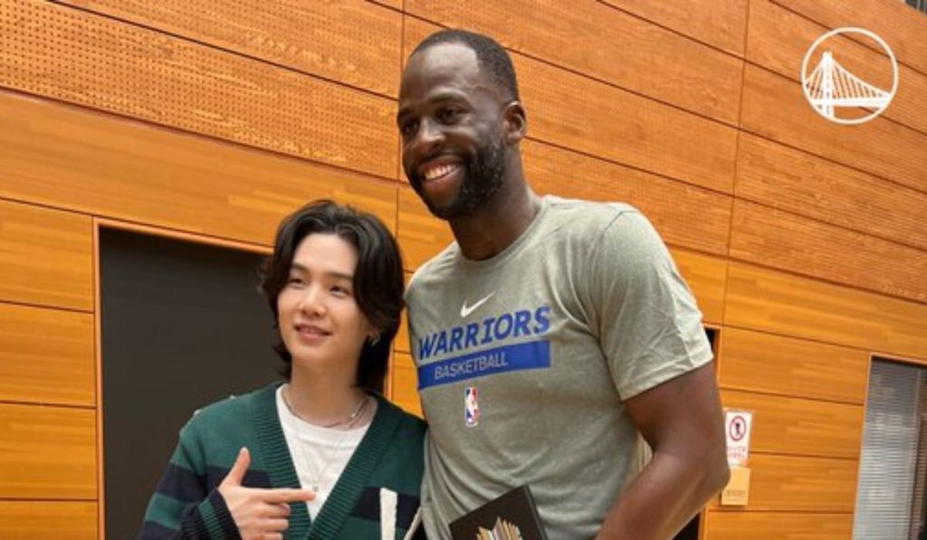 BTS' Suga's hilarious interaction with Golden State Warriors’ Klay Thompson went viral