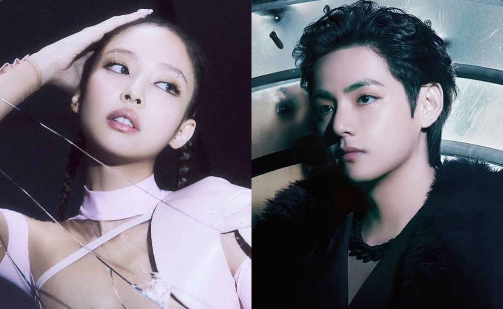 Photos of BLACKPINK's Jennie and BTS' V in the same bed emerge