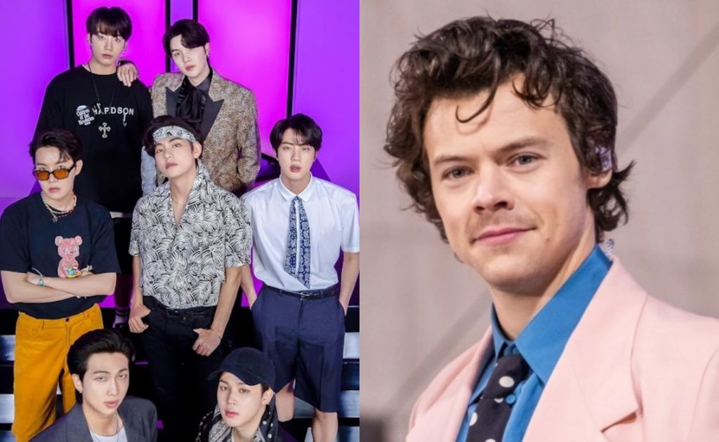 The unexpected connection of BTS and Harry Styles in the United States