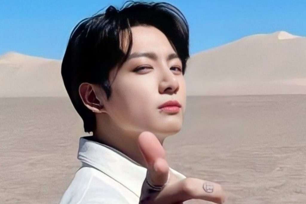 BTS' Jungkook is seen recording video in Qatar. Will he sing at the 2022 World Cup?