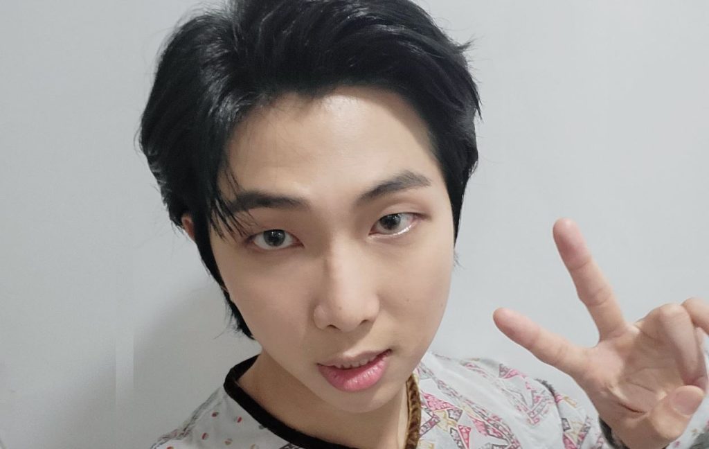 BTS' RM posted a photo with no clothes on as a thank-you to his fans